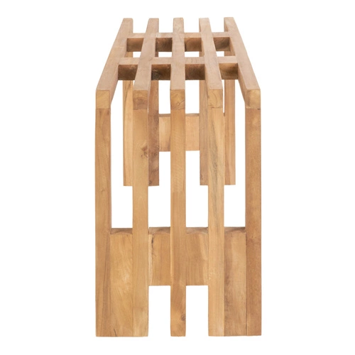 Lavička Benidorm 90 cm přírodní teak