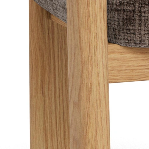 Jídelní židle Myles s područkami, hnědá dubová Actona