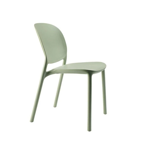 Zahradní plastová židle Hug SCAB Design zelená stohovatelná snadné čištění