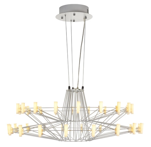 MADAME S LED závěsné svítidlo bílé 90 cm