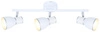 Stropní lampa Fido 3x40W E14 bílá+chrom