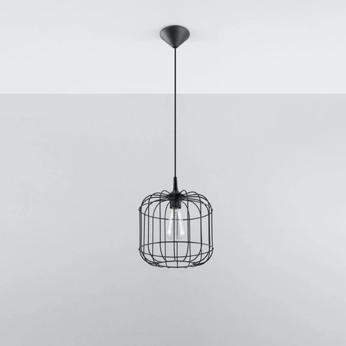 Závěsná lampa CELTA černá