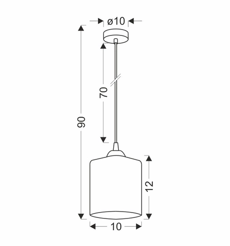 Serena moderní stropní lampa černá se zlatým stínidlem do obýváku a kuchyně