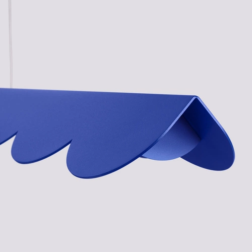 Závěsné svítidlo BISCUIT ultramarínové LED nastavitelné do obýváku, kuchyně a jídelny Thoro