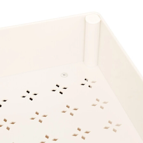 Výsuvný organizér do skříněk 13,3x37,7 cm béžový