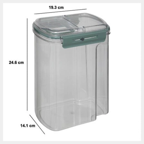 Hermatická krabička Neo zelená vysoká 3,5L