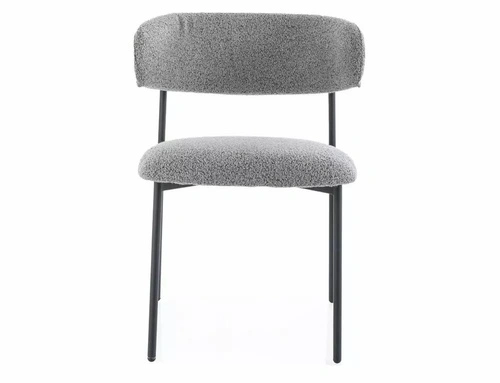 Židle Pasco Slim šedá čalouněná do jídelny a obývacího pokoje Intesi