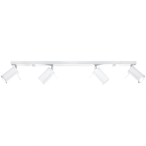 Stropní svítidlo RING 4x bílá moderní kovová do obýváku kuchyně a ložnice SOLLUX