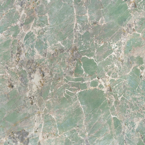 Jídelní kulatý stůl Agassi zelený mramor černé nohy moderní loft 135 cm