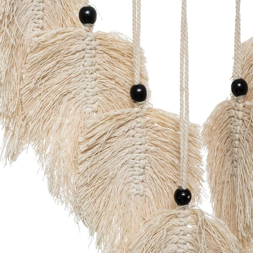 Macramé Safari Atmosphera bavlněná nástěnná dekorace do obýváku v boho stylu 69x45 cm