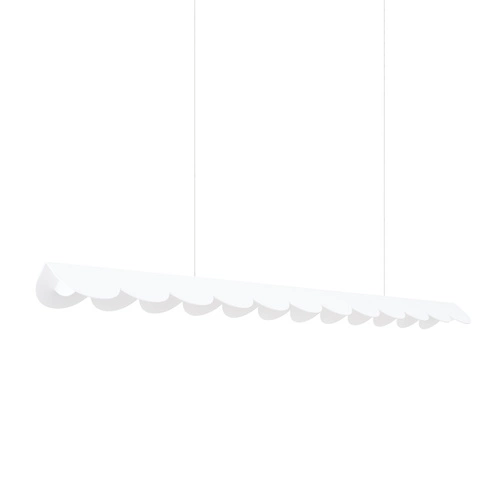 BISCUIT závěsná lampa bílá LED 3000K
