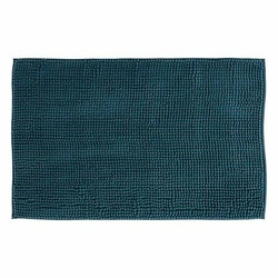 Koupelnová předložka Chenille 80x50 cm mořská polyester klasická do koupelny pratelná 5five