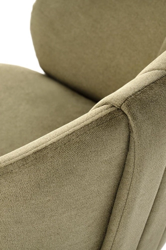 Otočná jídelní židle Arnadine čalouněná olivová s područkami moderní Intesi