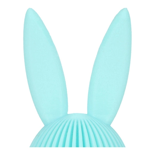 Intesi velikonoční figurka králík velký tyrkysový moderní dekorace na stůl do obýváku