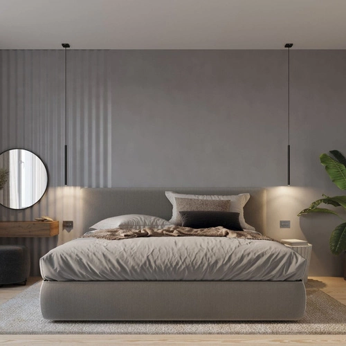 Závěsné svítidlo Pastelo 5 černé moderní do obýváku a nad stůl Sollux Lighting