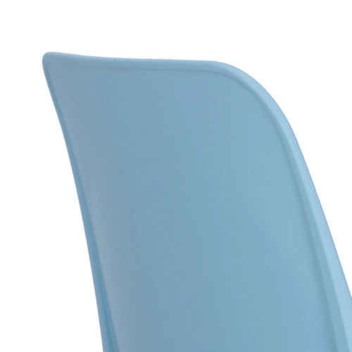 Zahradní stohovatelná židle Ginevra modrá z plastu moderní SCAB Design