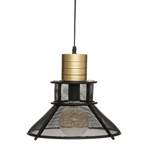 Závěsné svítidlo Rodo černé kovové nastavitelné do obýváku kuchyně jídelny Atmosphera