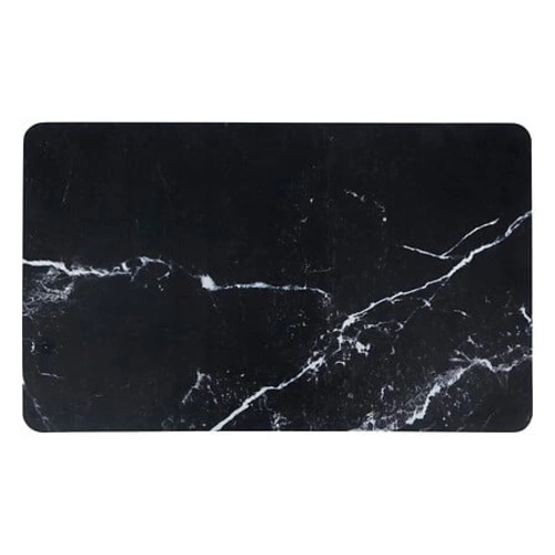 Diatomitová koupelnová podložka 45x75 cm černý mramor