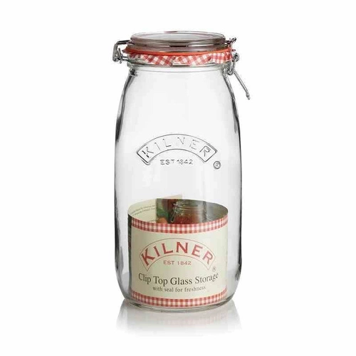 Sklenice 2l, Round Clip Top Jar KILNER