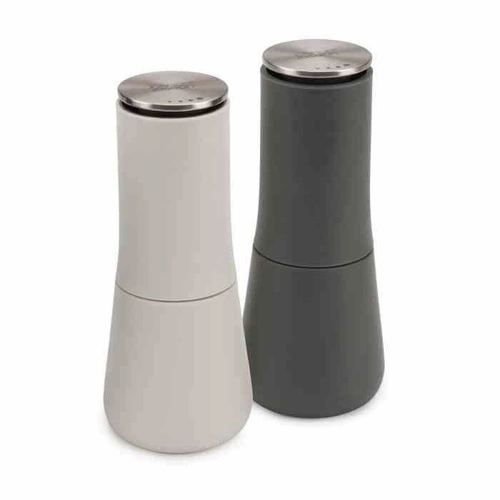 Ruční mlýnek na sůl a pepř Joseph Joseph moderní, keramický, s nastavitelným mletím, 16,5 cm