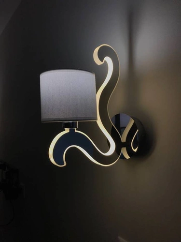 Nástěnné svítidlo Ambrosia 1 1x40W E14 + 6W LED chrom