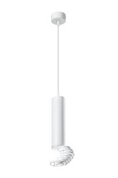 Závěsná lampa Tuba 1x50W GU10 6/30 bílá
