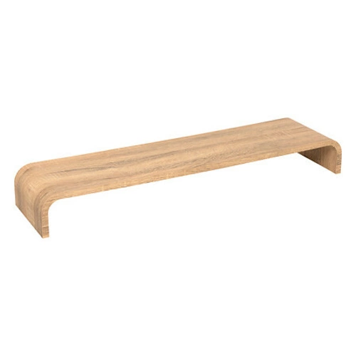 Nástěnná police Fixy 80 cm dřevěná závěsná na knihy moderní do obýváku přírodní