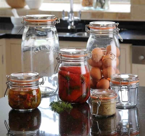 Sklenice 3l, Round Clip Top Jar KILNER