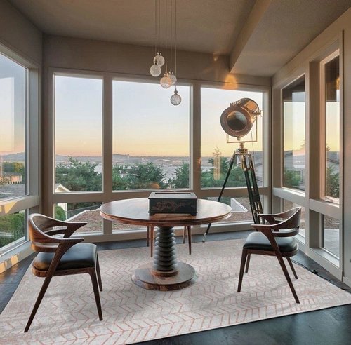 Moderní bavlněný koberec Coppertone 80x150 obdélníkový do obýváku a ložnice Louis de Poortere