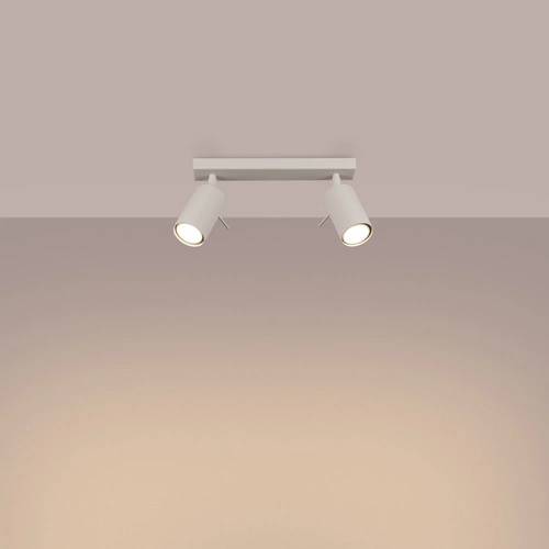 Stropní svítidlo RING 2 béžové moderní ocelové do obýváku a ložnice nastavitelný SOLLUX