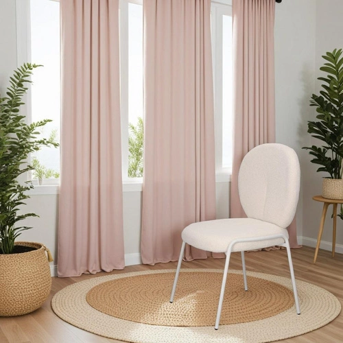 Bílé židle Bianco Outlet v béžové barvě