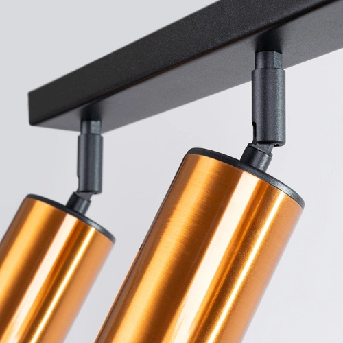 Stropní svítidlo WINX 3 černá měď moderní do obýváku a ložnice Sollux Lighting