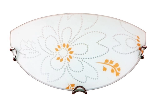 Stropní svítidlo Lana CANDELLUX LIGHTING bílé skleněné klasické do obýváku a ložnice 30 cm