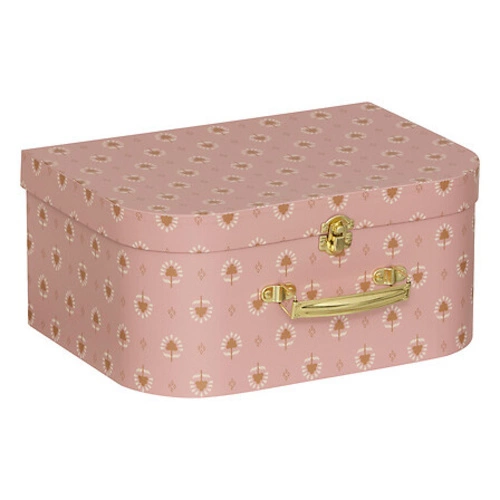 Sada 3 barevných dekoračních krabic Bella z kartonu do dětského pokoje