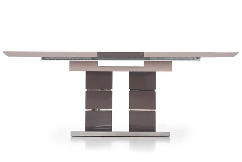 Rozkládací jídelní stůl Intesi Dorel moderní šedá MDF deska 160–200 cm