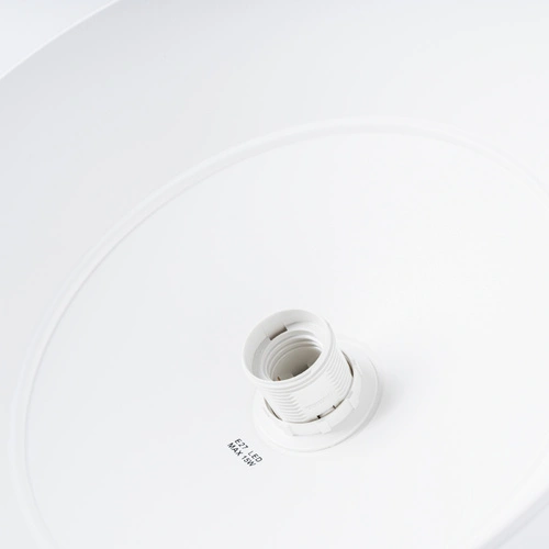 Závěsné svítidlo FANO bílá skandinávská do obýváku a jídelny ocel 34 cm SOLLUX LIGHTING