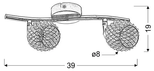 Stropní svítidlo Clear moderní fialové s pohyblivým stínidlem do obýváku a kuchyně