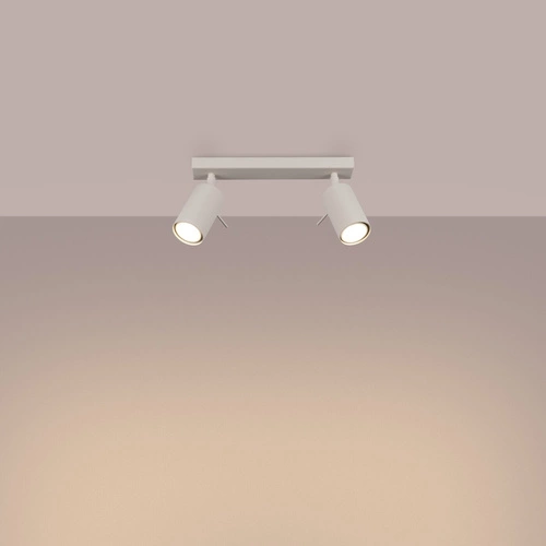 Stropní svítidlo RING 2 béžové moderní ocelové do obýváku a ložnice nastavitelný SOLLUX