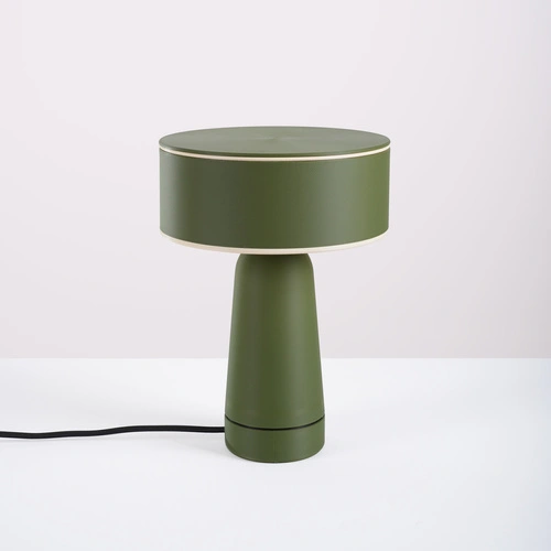 Moderní olivová stolní lampa AXO do pracovny