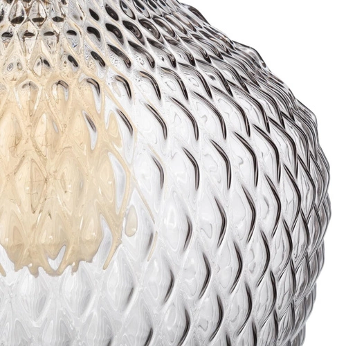 Závěsné svítidlo Omaha průhledná koule do obýváku a jídelny, nastavitelná skleněná Atmosphera