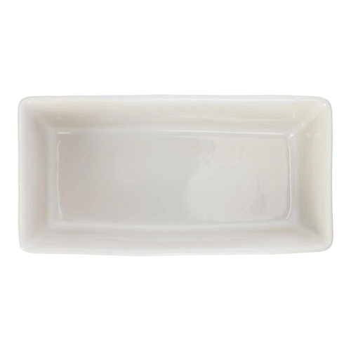 Keramická forma na biskupský chlebíček Cornisa Intesi bílá na pečení chleba a moučníků 28 cm snadné čištění