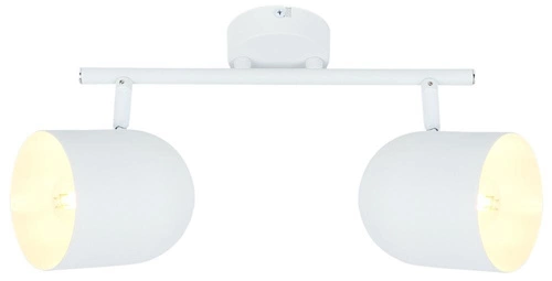 Moderní bílý stropní lustr Azuro s nastavitelnými stínidly do obýváku a kuchyně 38 cm