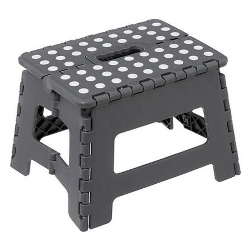 Skládací plastová stolička 22 cm šedá do kuchyně a koupelny 5five simply smart