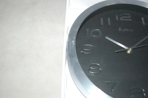 Hodiny Silfur černé Výprodej