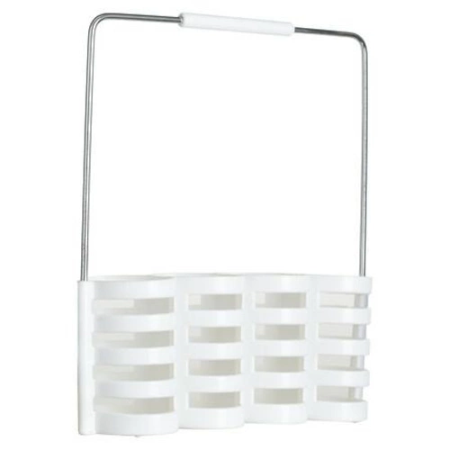 Sada jídelních příborů 24 ks Géo 5five simply smart bílá s elegantním stojanem