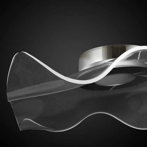 LED stropní svítidlo Velo no.2 chrom 50 cm glamour moderní do obýváku a ložnice ALTAVOLA DESIGN