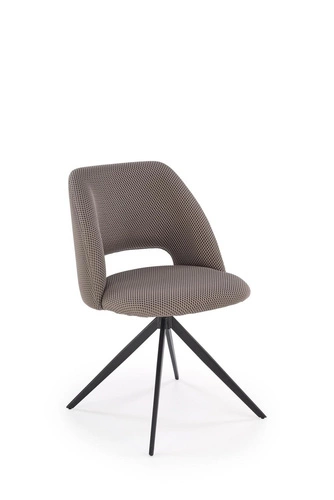 Otočná kancelářská židle Maeba Intesi čalouněná šedá moderní do kanceláře a studentského pokoje