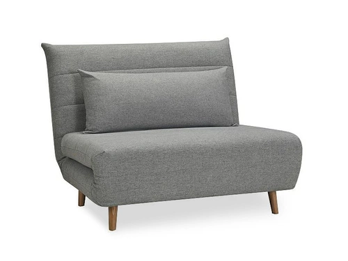 Rozkládací jednolůžková pohovka Arriba šedá s funkcí spaní do obýváku moderní Intesi