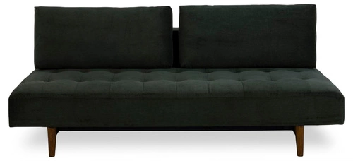 Rozkládací pohovka s funkcí spaní Blain Actona zelená 2místná skandinávská do obýváku