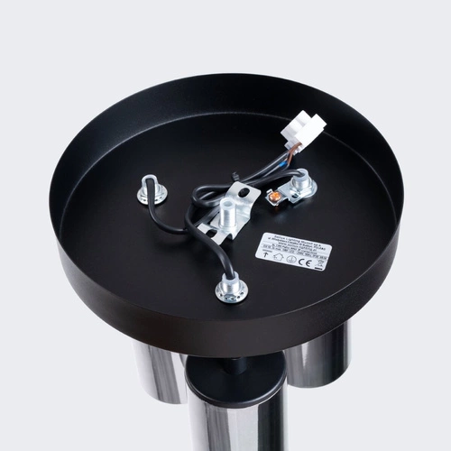 Stropní svítidlo WINX 3P černý chrom moderní kovové do obýváku a ložnice SOLLUX